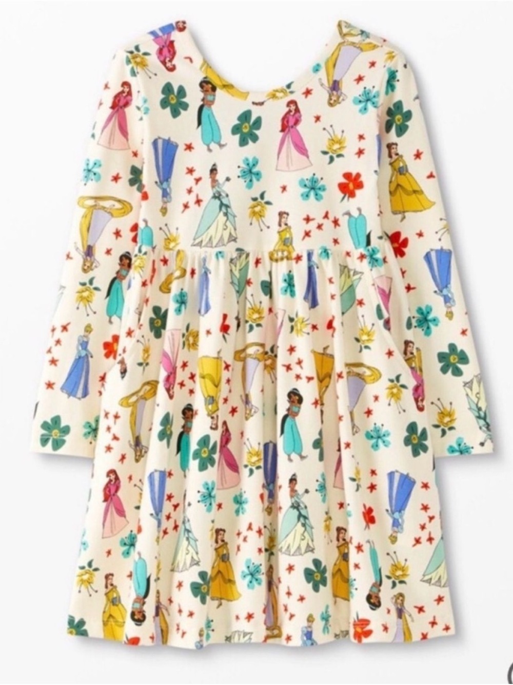 HANNA ANDERSSON DISNEY COLLECTION GIRLS PRINCESS DRESS SIZE 8